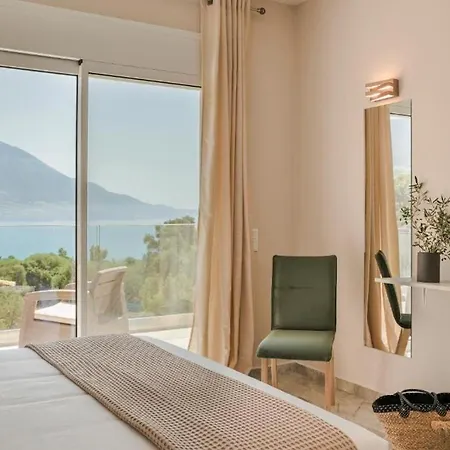Magnificent Kefalonia 3 Bedrooms Montagna Mare Private Pool Stunning Sea Views Pesada *