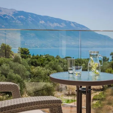 Magnificent Kefalonia 3 Bedrooms Montagna Mare Private Pool Stunning Sea Views Pesada Villa