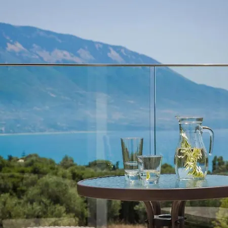 Villa Magnificent Kefalonia 3 Bedrooms Montagna Mare Private Pool Stunning Sea Views Pesada Pesadha